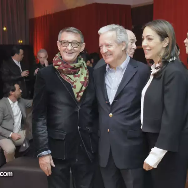 Luis Adelantado, Daniel Parfait y Cristina Pineda