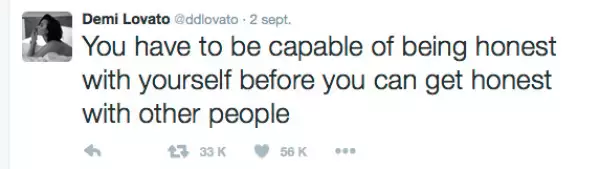 Este es el tuit que Demi publicó mientras Wilmer y Minka vacacionaban en México.