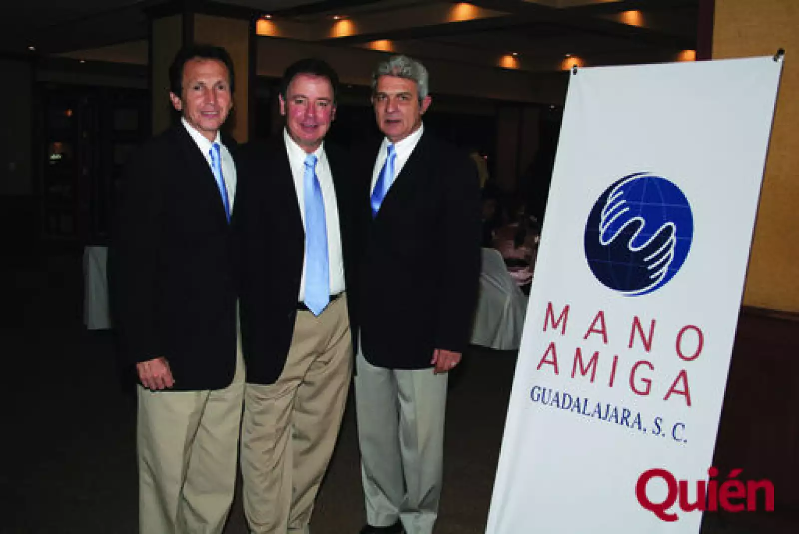 Ernesto Urrea, Ramón Casillas y Enrique Etienne