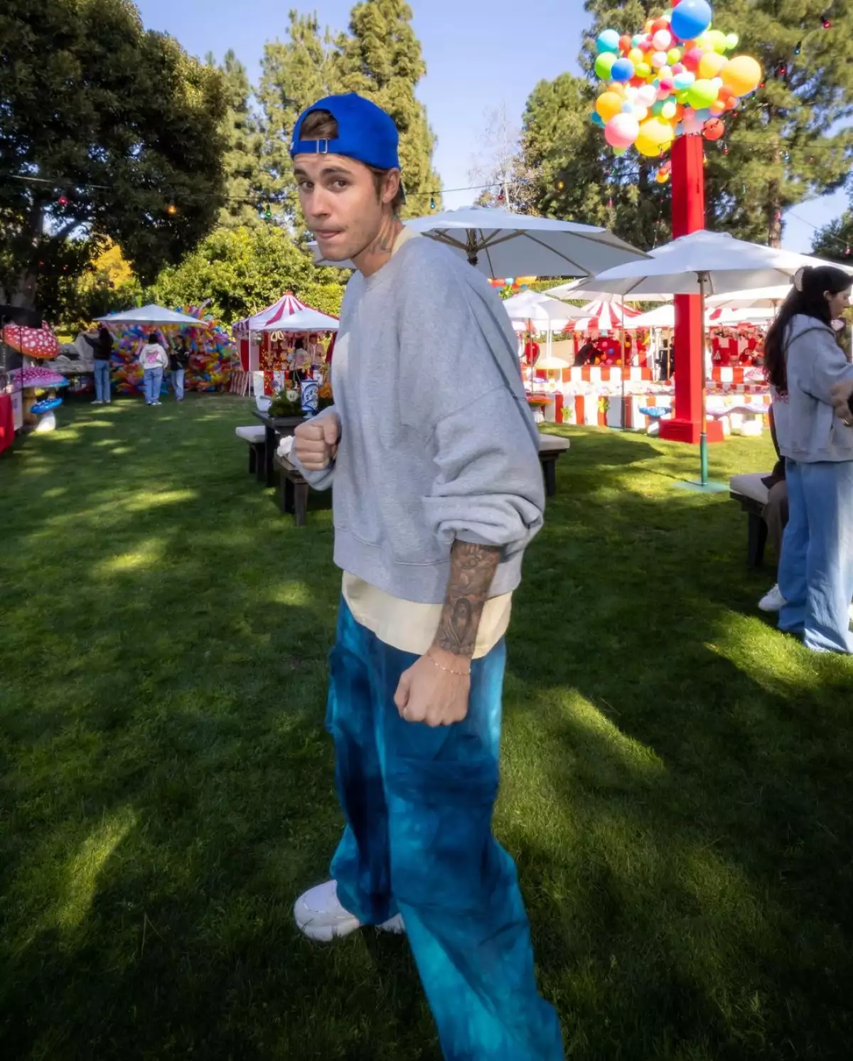 Justin Bieber hizo una fiesta rodeado de sus amigos para celebrar su cumpleaños 29