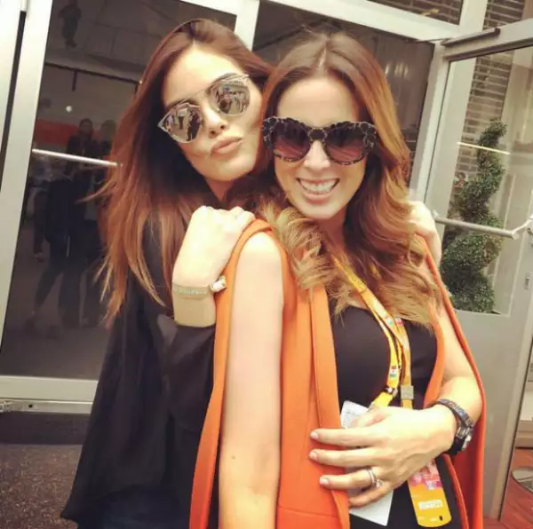 Jacky Bracamontes se encontró con Ximena Navarrete.
