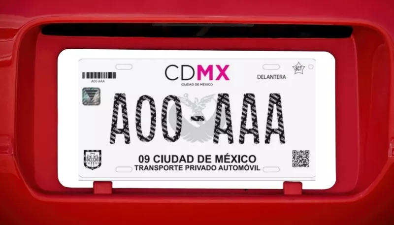 Así es como debes poner el portaplacas de tu auto para evitar multas