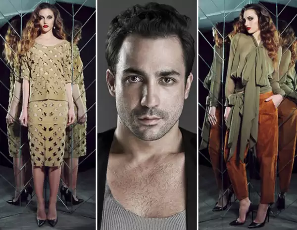 El diseño del mexicano Alejandro Carlín fue elegido como el primer look de Angélica Rivera. / Parte de la colección otoño-invierno 2015 inspirada en México.