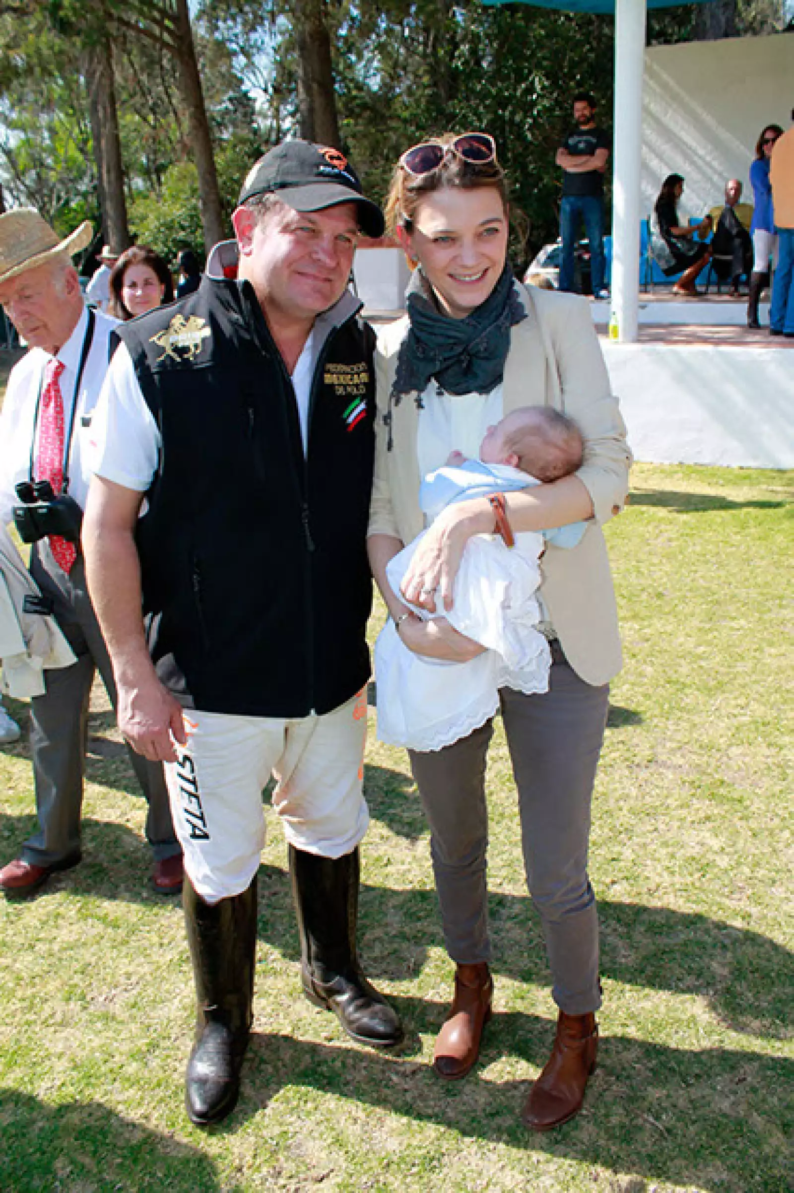 Billy Steta,Marina Payne y Marina Gómez de Parada