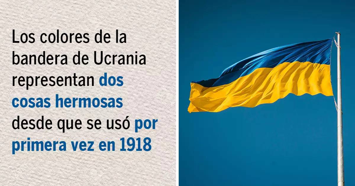 Bandera de Ucrania significado