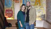 Michelle Aubert y Roberto del Río