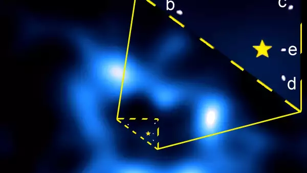 Esta es la primera vez que un telescopio capta cometas circundando la estrella HR8799.