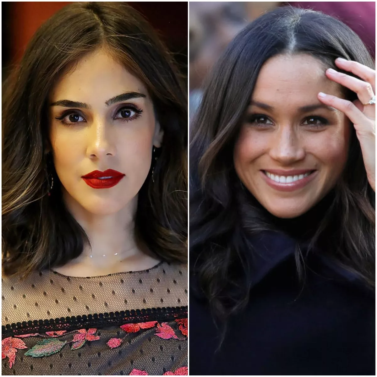 Sandra Echeverría y Meghan Markle