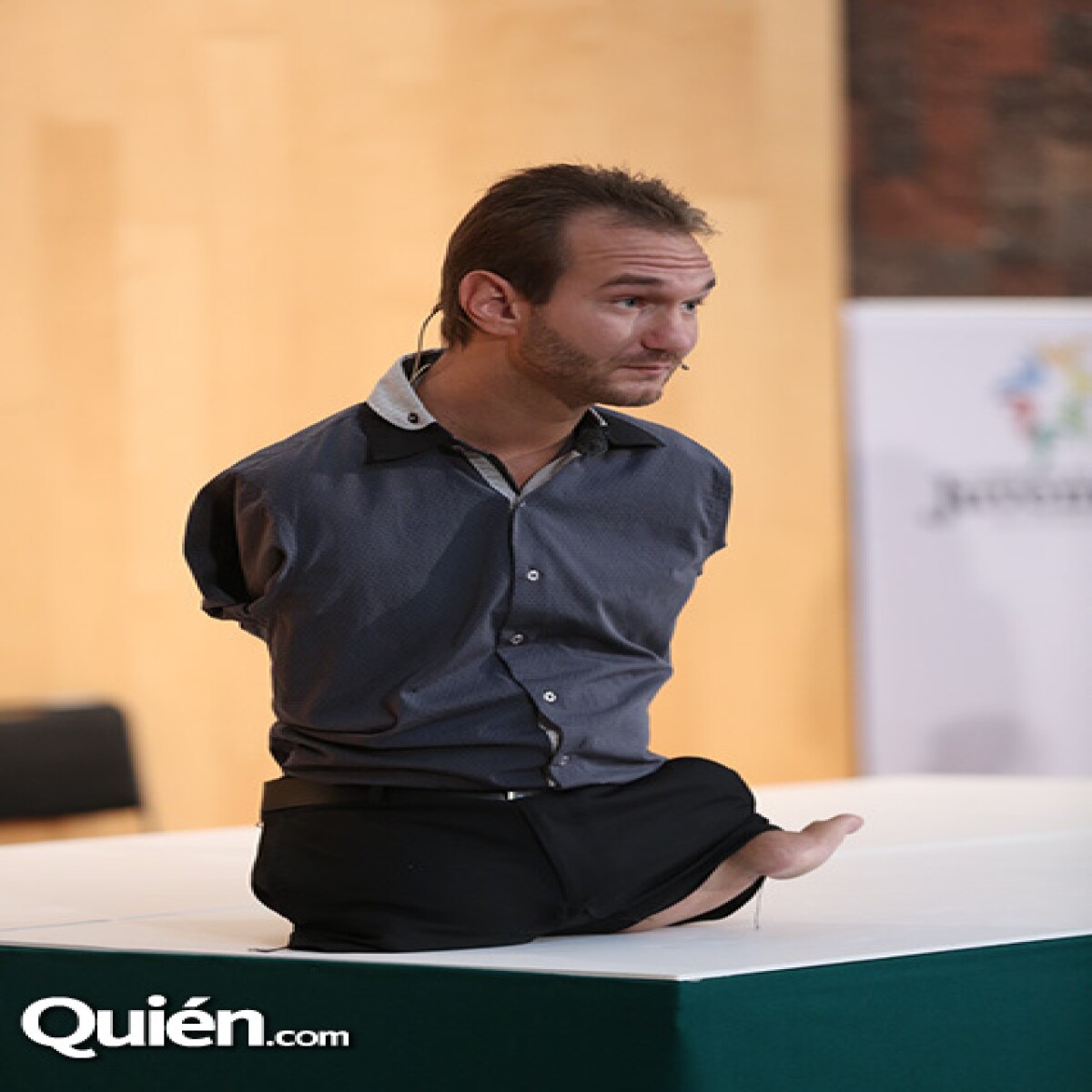 Nick Vujicic se presenta en México Nick Vujicic se presenta en México