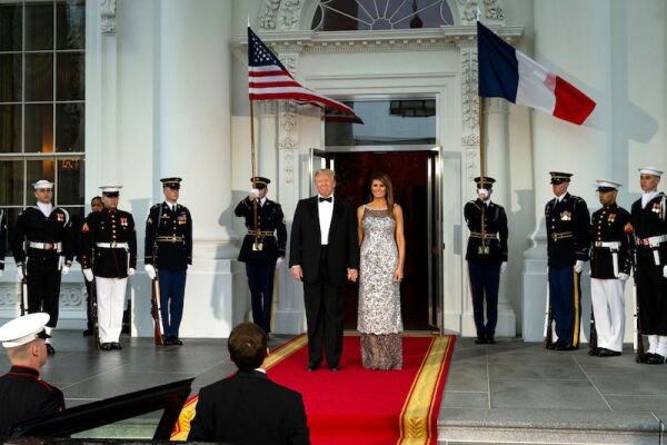 State Dinner in honor of French President Emmanuel Macron, Washington DC, USA - 24 Apr 2018