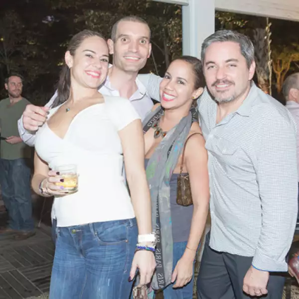 Madrid Urbaneta,Tony Suárez,Karen Ruíz y Rufino Rengifo