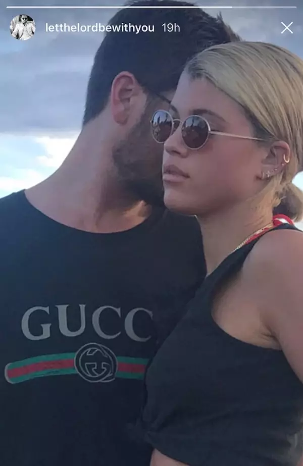 Sofia Richie y Scott Disick