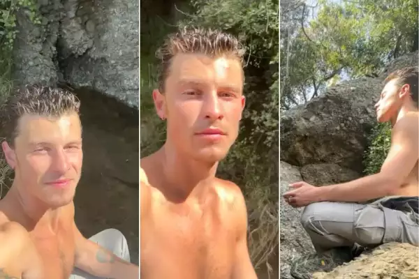 Shawn Mendes medita en la naturelza