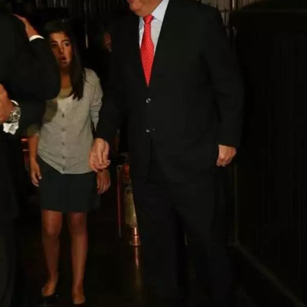 Ana Paula Kuri y Carlos Slim