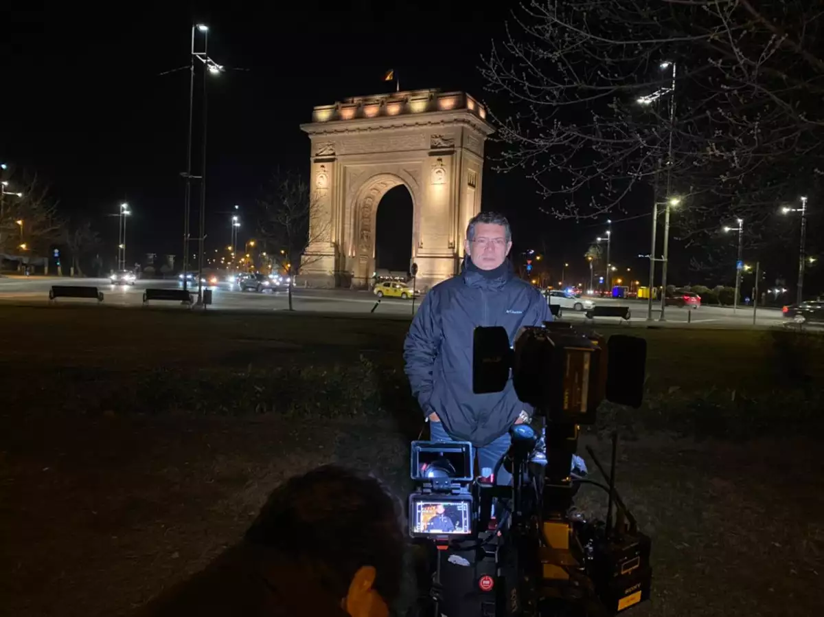 Mario González, en cobertura especial desde Bucarest (2022)