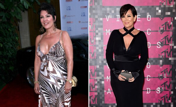 La madre de las Kardashians no ha tenido muchas transformaciones pero luce muy bien.