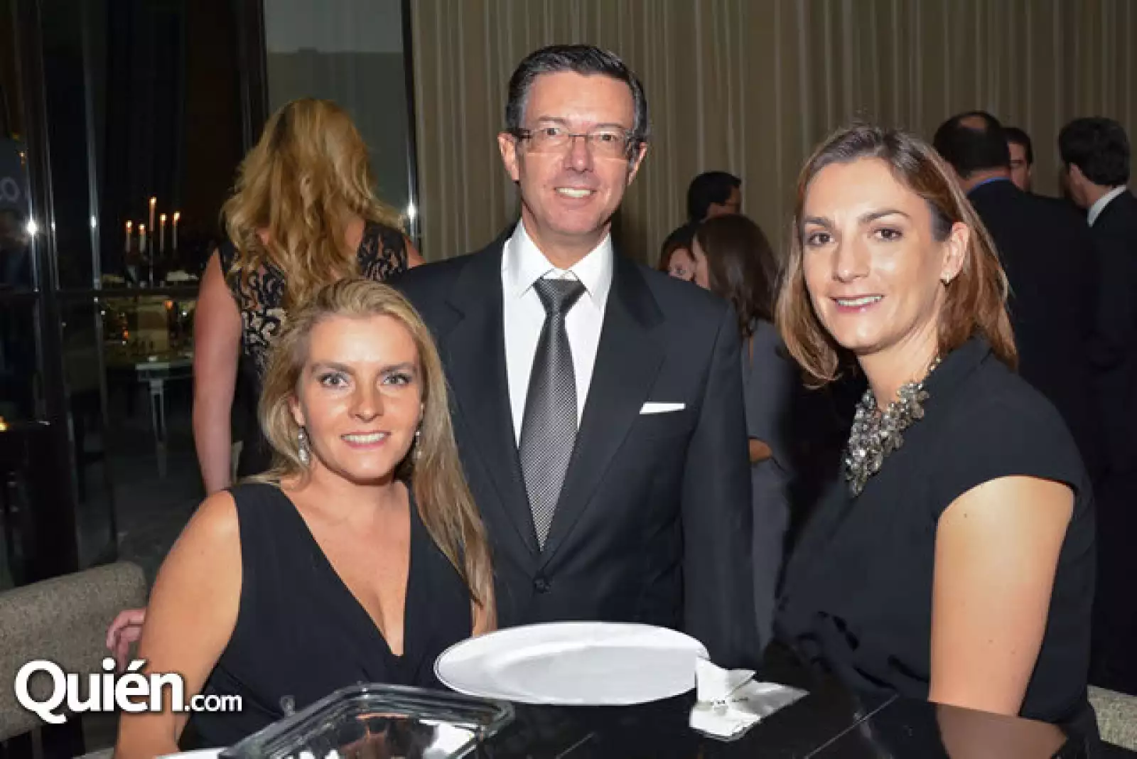 Fabiola Álvarez, Antonio Muñoz y Paola Vega