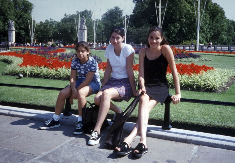 Meghan Markle en su infancia.