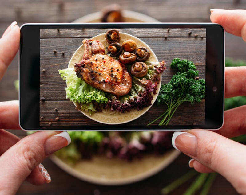 Deja de tomar fotos a tu comida