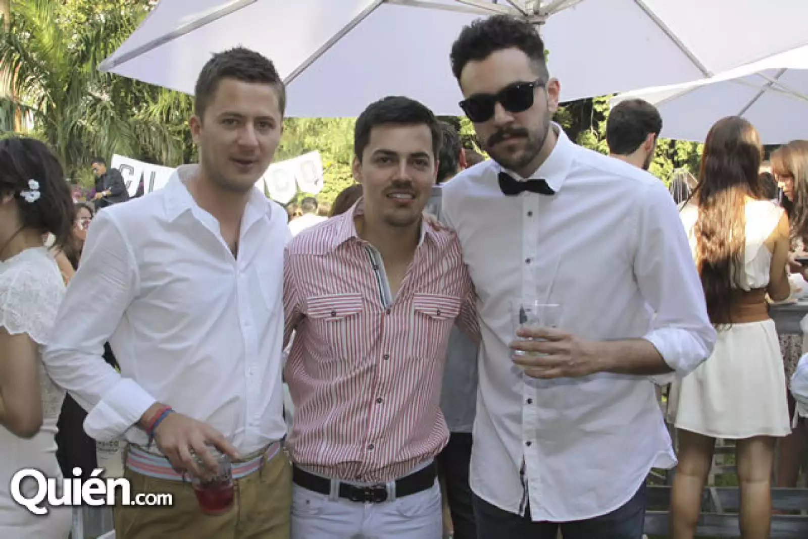 Carlos López Pinto, Hans Wulfert y Geras Cohen