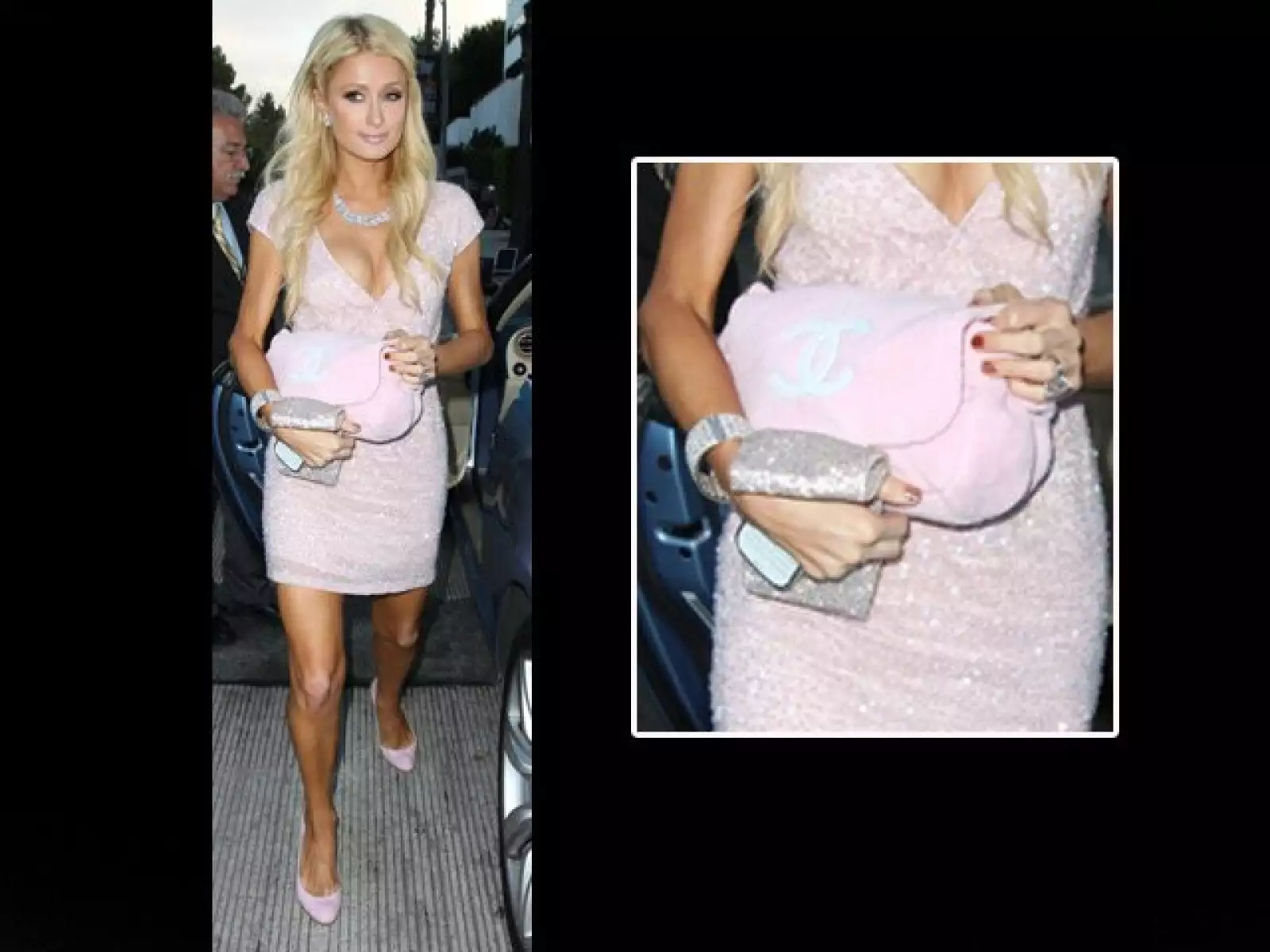 Paris Hilton tiene muchos bolsos, pero la firma Chanel es una de sus predilectas.