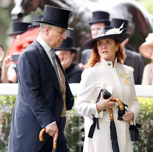 Sarah Ferguson y el príncipe Andrés