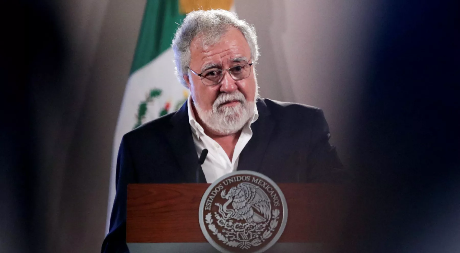 (El subsecretario de Derechos Humanos de la Secretaría de Gobernación, Alejandro Encinas)