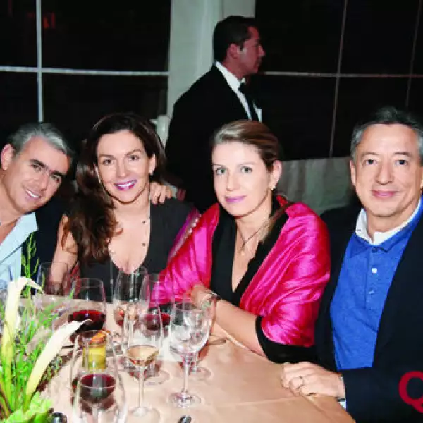 Hugo Alcocer, Claudia Alcocer, Paulina Alcocer, Manuel Medina Mora