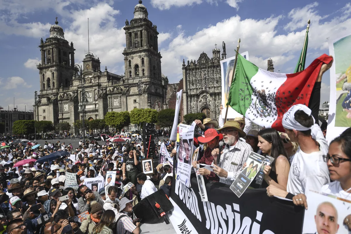 MEXICO-CRIME-VIOLENCE-PROTEST-MARCH