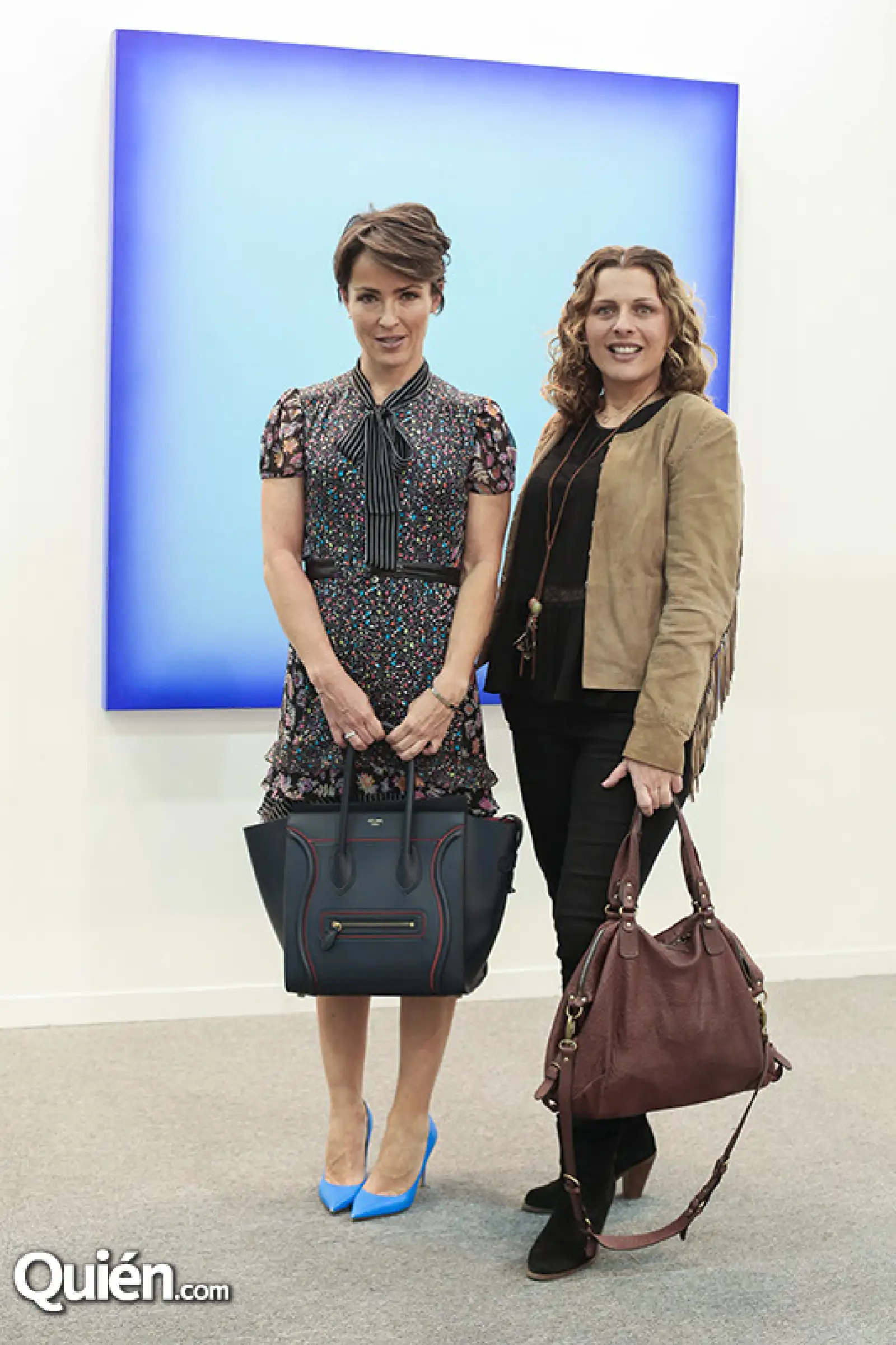 Regina Peras y Paola Perdomo
