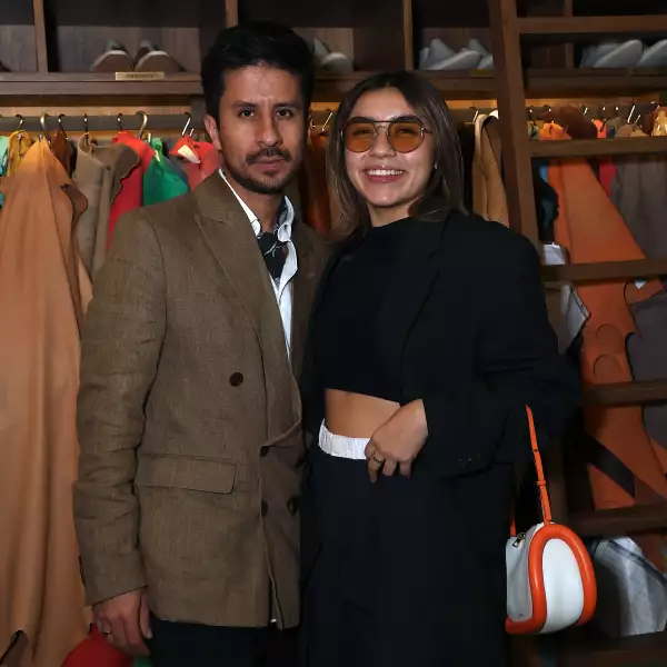 Prince Lauder y Astrid Zúñiga 