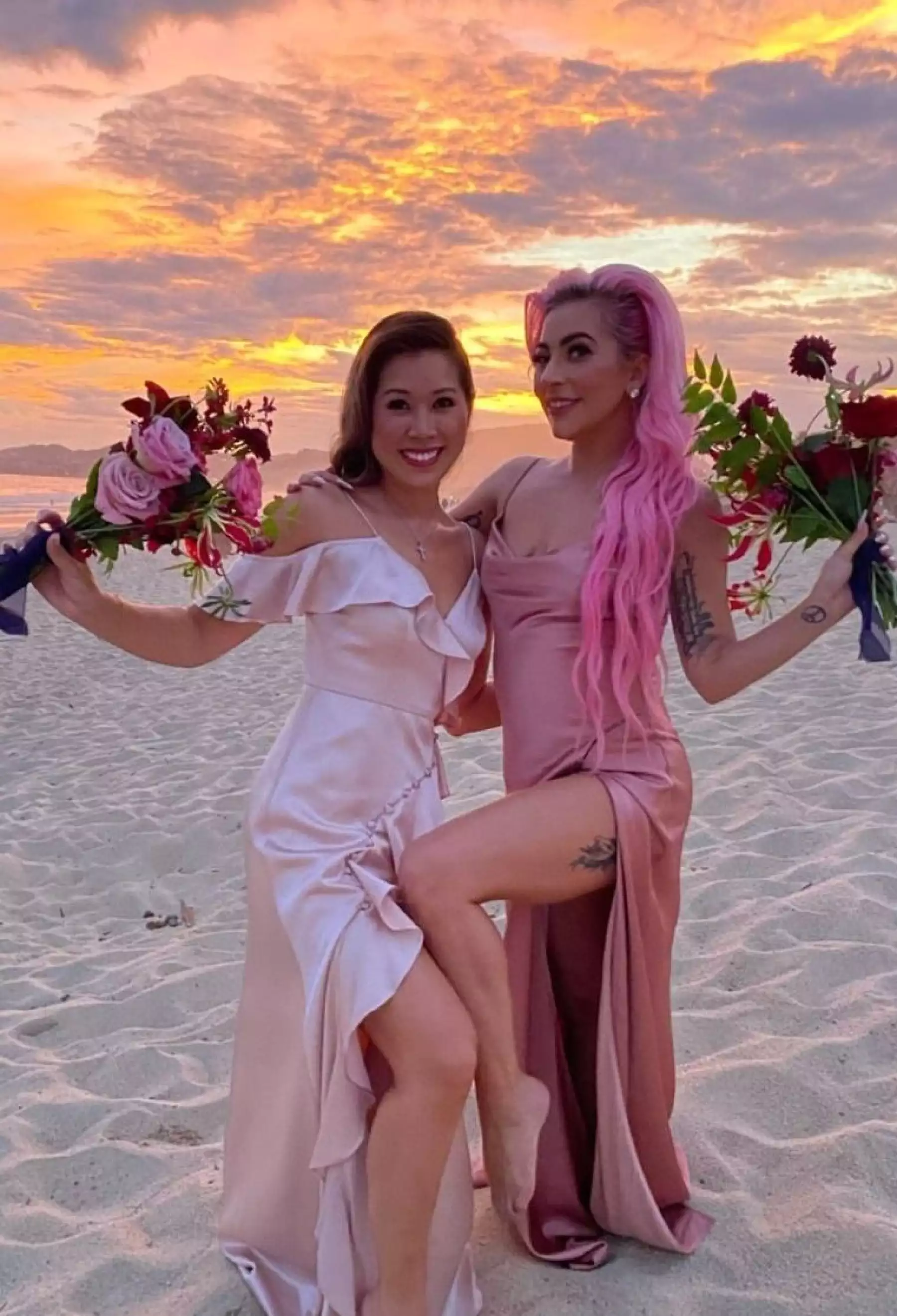 Sarah Tanno y Lady Gaga