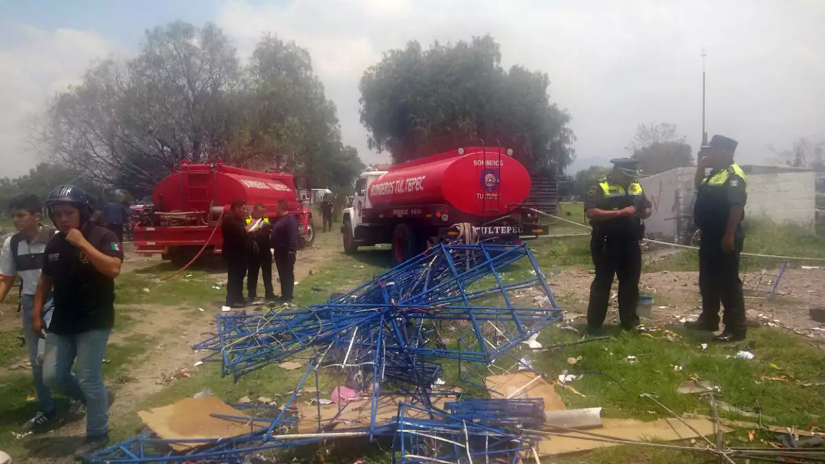 Explota polvorín.