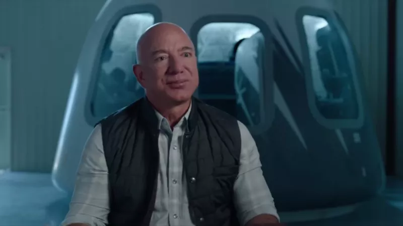Jeff Bezos viaje al espacio