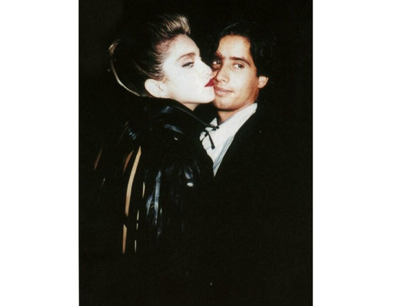 John Benitez y Madonna en 1982.