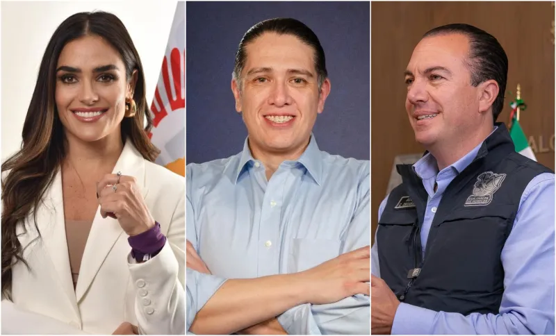 Alessandra Rojo de la Vega, alcaldesa de Cuauhtémoc; Luis Mendoza, de Benito Juárez y Carlos Orvañanos, de Cuajimalpa.