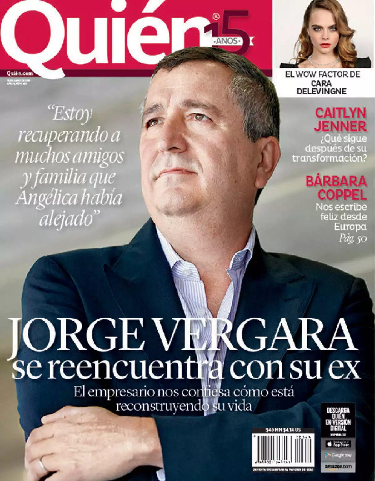 El empresario es nuestra nueva portada y en entrevista nos cuenta sobre su ex, Rossana Lerdo de Tejada, a quien ha vuelto a ver tras su separación de Angélica Fuentes.