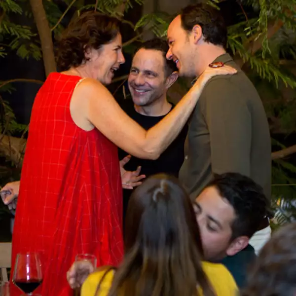 Sabrina Spada, Sergio Berger y Andrés Carretero