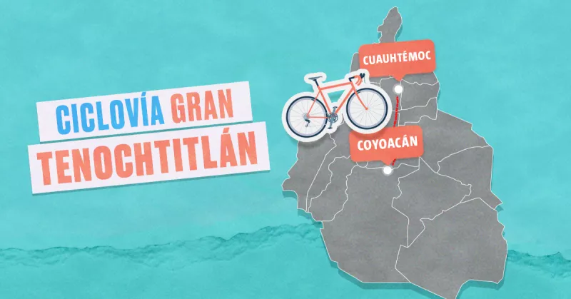 Ciclovía Gran Tenochtitlán: sus obstáculos y avances rumbo al Mundial 2026