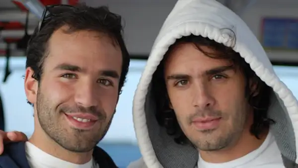 "Mi socio de la vida es mi hermano", Pepe Díaz. Aquí con su hermano Jorge.