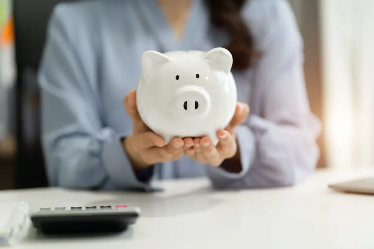 Concepto de ahorro para el retiro