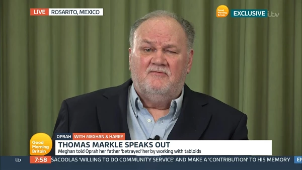 'Good Morning Britain' TV Show, London, UK - 09 Mar 2021