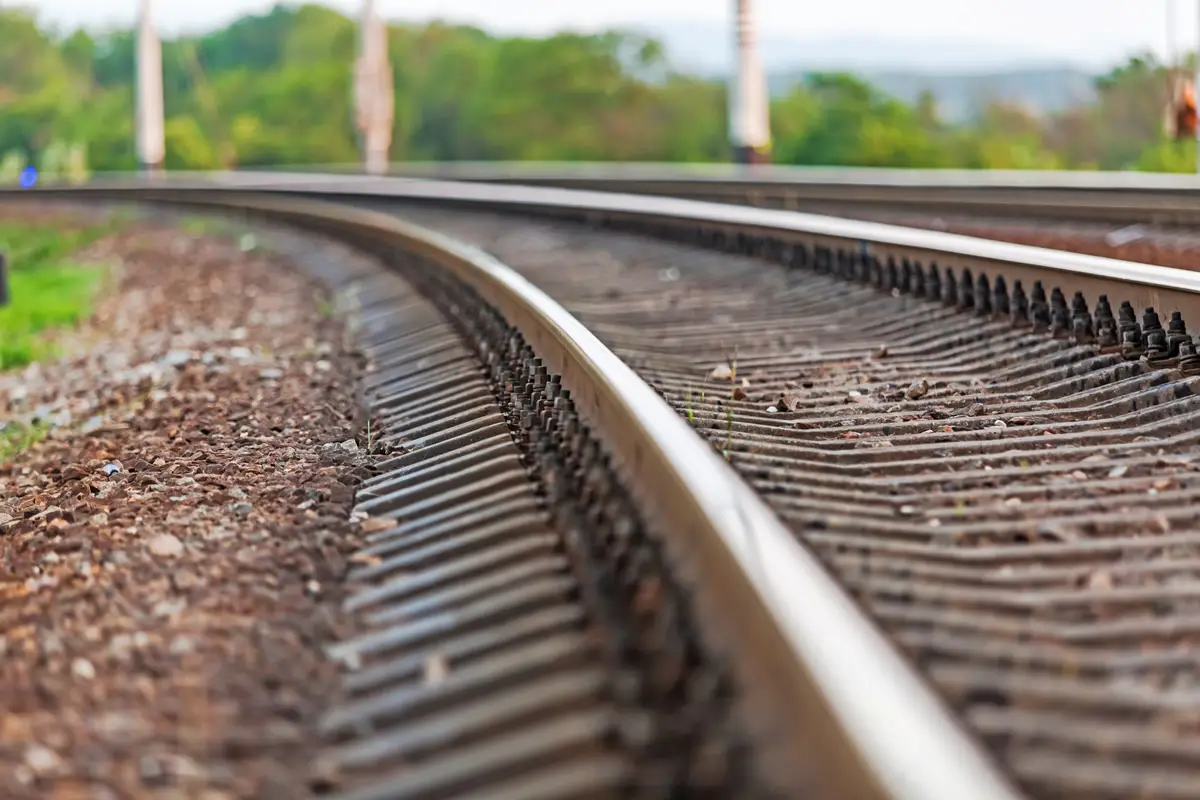 vías de tren