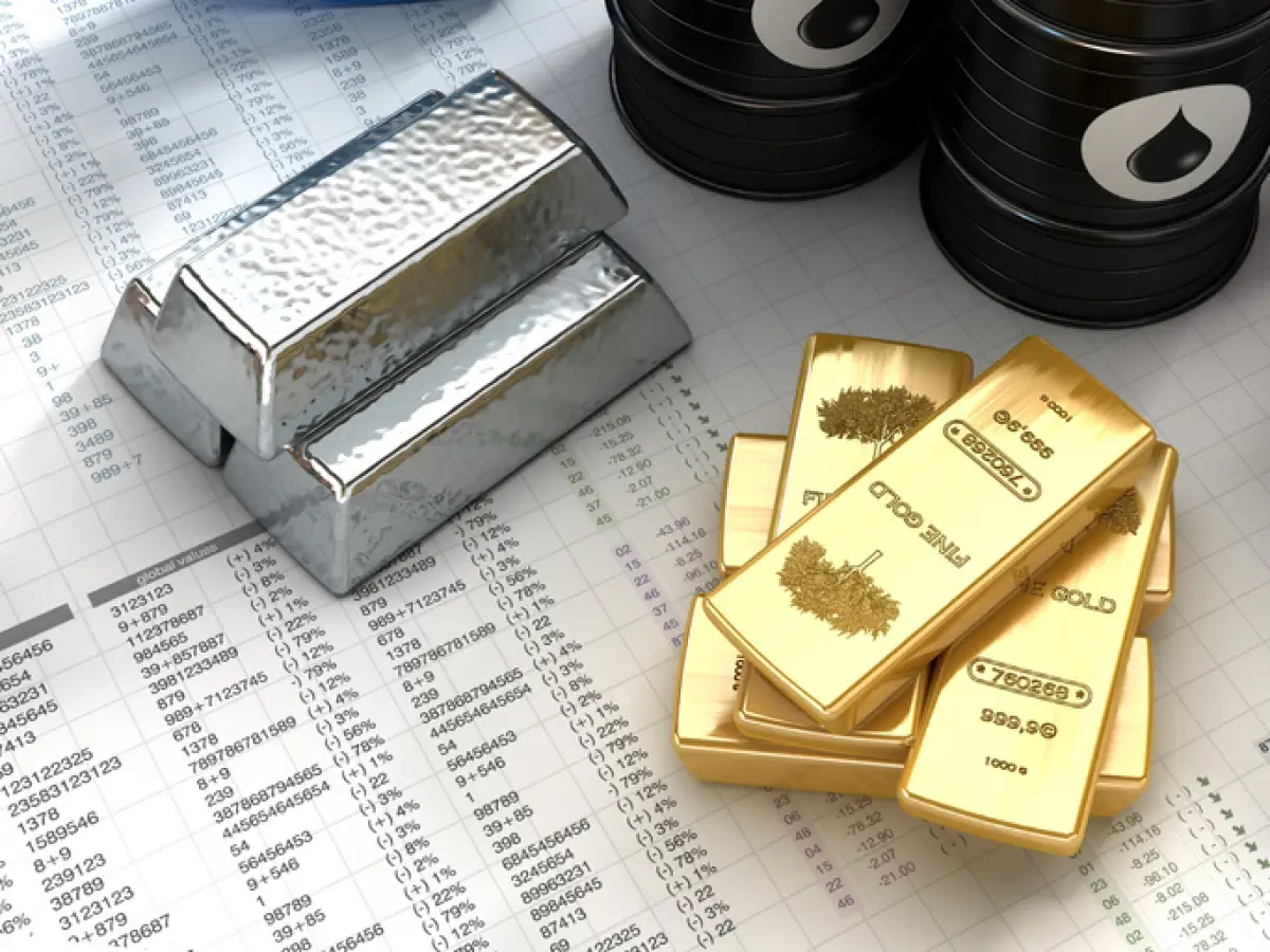 precio del oro y el petroleo