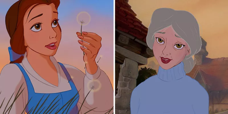Si creías que las protagonistas de los cuentos de hadas serían jóvenes, bellas y radiantes por siempre, estás muy equivocada.