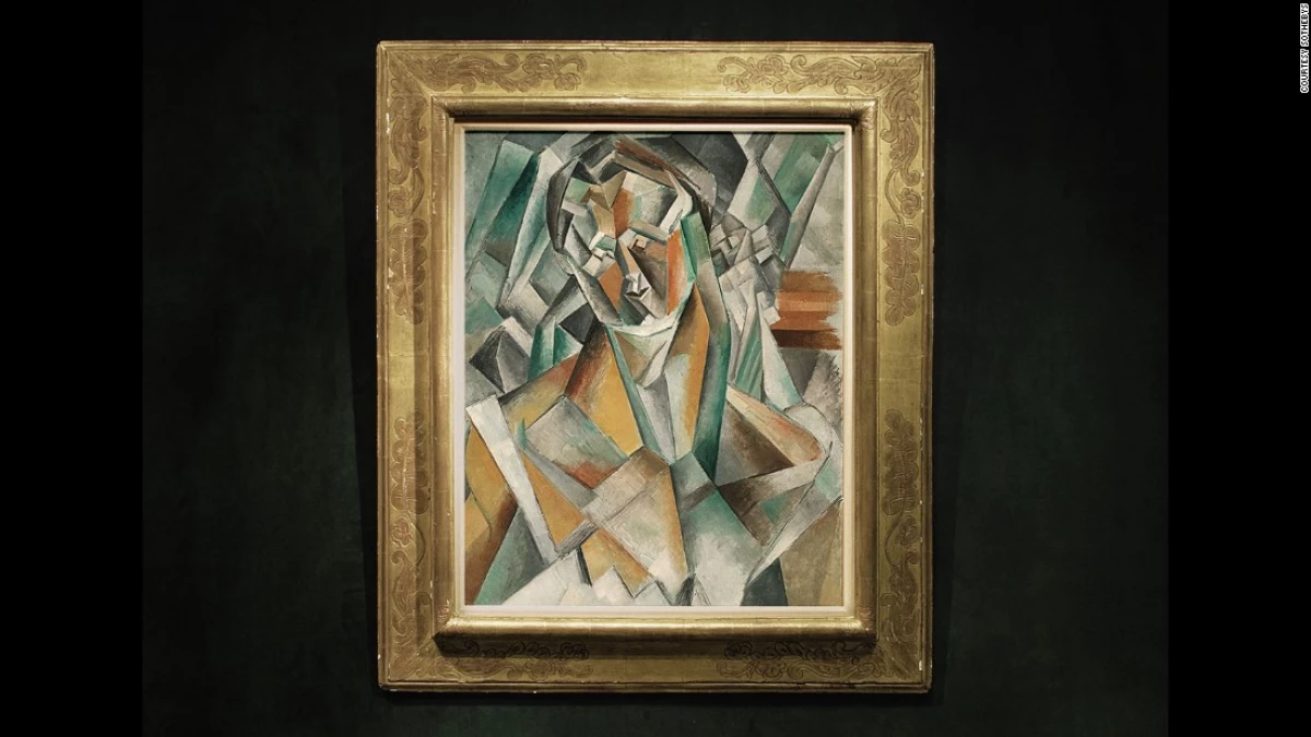 La pintura supuestamente representa a una de las amantes de Picasso, Fernande Olivier.