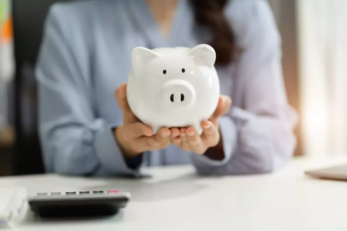 Concepto de ahorro para el retiro