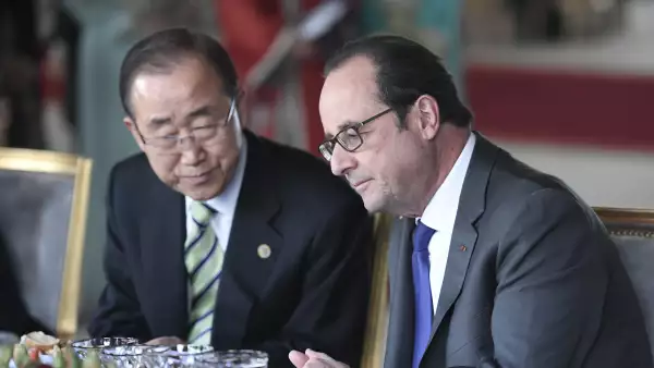 Ban y Hollande