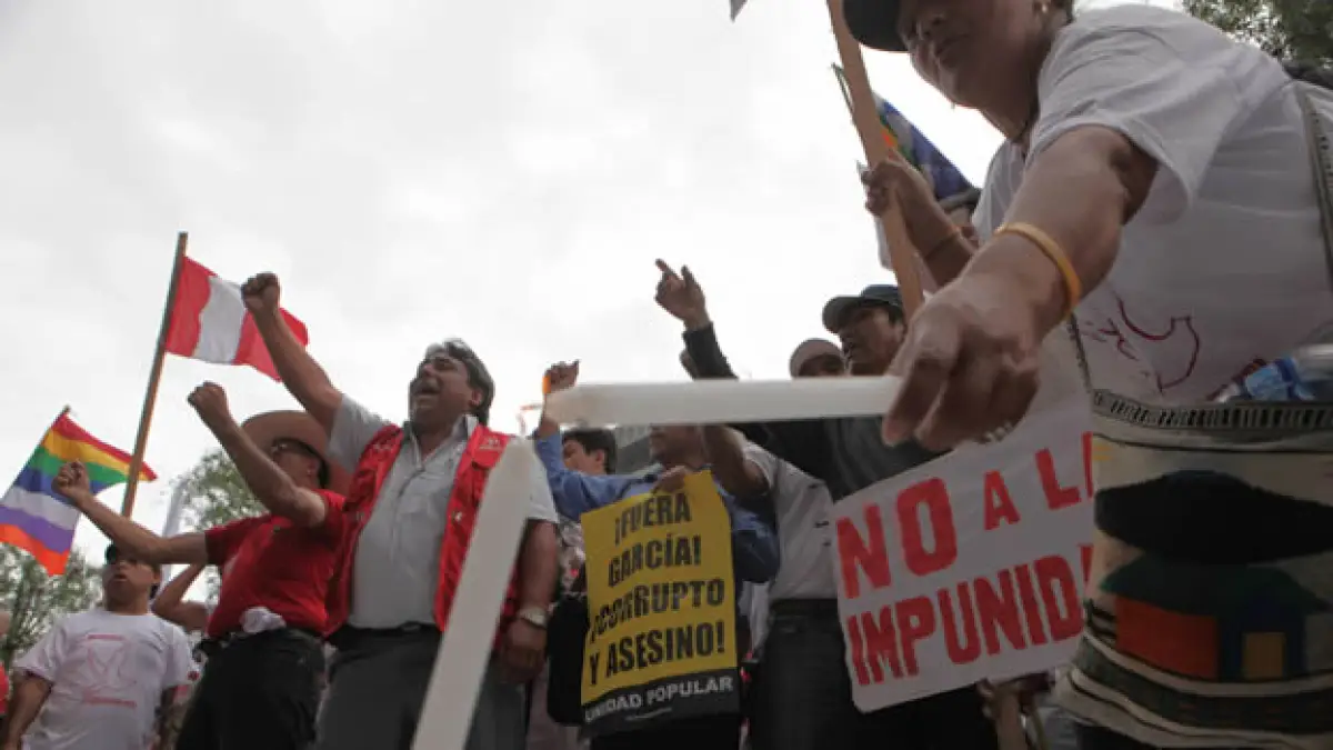 Perú protestas