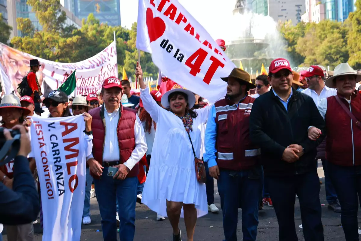 Clara Brugada, alcaldesa de Iztapalapa